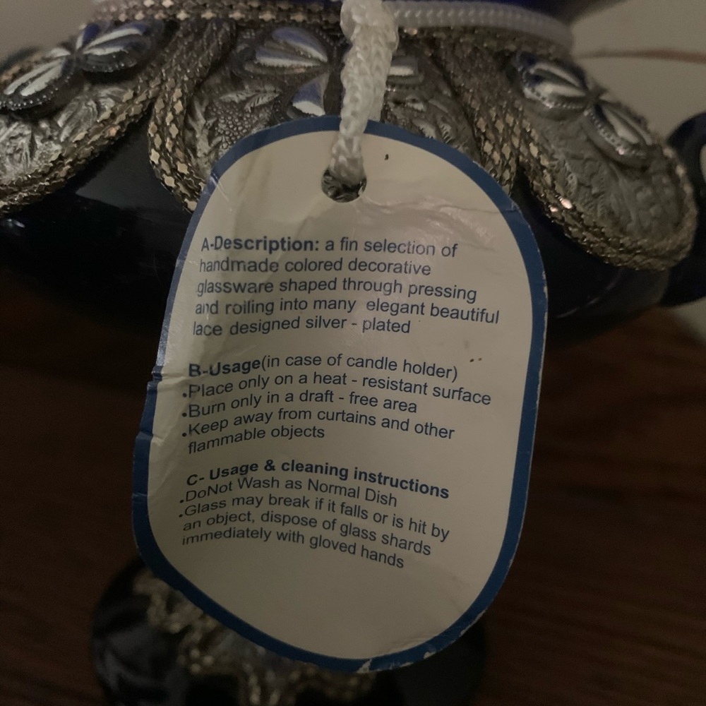 Beautiful Caspian Decorative Glass - Picture 5 of 6